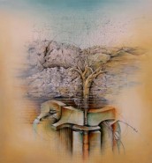 Arbol Bodhi en el Desierto